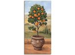Artland Wandbild »Orangenbaum«, Bäume, (1 St.), als Leinwandbild, Wandaufkleber in verschied. Grössen