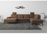 sit&more Wohnlandschaft »Cinturo U-Form«, inklusive Sitztiefenverstellung und Federkern, Sitzhöhe 45 cm