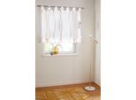my home Raffrollo »Dimona«, mit Schlaufen, Transparent, Voile, Polyester