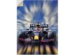 Artland Wandbild »Max Verstappen - Weltmeister der Formel1«, Auto, (1 St.), als Alubild, Outdoorbild, Leinwandbild, Poster, Wandaufkleber