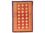 morgenland Hochflor-Läufer »Bidjar Geometrisch Rosso 200 x 76 cm«, rechteckig, Unikat mit Zertifikat