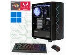 GAMEMAX PC "Multimedia-PC 6953" Computer Windows 11 Gr. Microsoft Windows 11 Home (64 Bit), 16 GB RAM 1000 GB SSD, schwarz