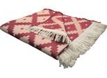 Wohndecke ADAM "Maroccan Shiraz", rot, B:145cm L:190cm, Baumwolle, Wohndecken, Wohndecke, mit aufregendem Muster, Kuscheldecke