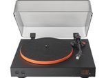 JBL Plattenspieler "Spinner Bluetooth Turntable", schwarz, B:45,2cm H:24,5cm T:53,8cm, Plattenspieler, Bluetooth 5.2 mit aptX HD
