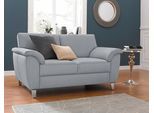 2-Sitzer SIT & MORE "Texel", grau (hellgrau), B:151cm H:87cm T:88cm, Kunstleder SOFTLUX;Luxus-Microfaser ALTARA NUBUCK (100% Polyester);Struktur (100% Polyester), Sofas, inklusive Federkern