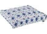 H.O.C.K. Sitzkissen »Badu Batik Saphire Outdoor«, wasserabweisend