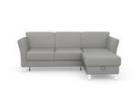 sit&more Ecksofa »Visby L-Form«, wahlweise mit Bettfunktion und Bettkasten, frei im Raum stellbar