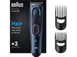 Braun Haarschneider »Haarschneider HC5350«, 2 Aufsätze, 17 Längeneinstellungen, Abwaschbar