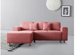 Guido Maria Kretschmer Home&Living Ecksofa »Györ«, L-Form, wahlweise mit Bettfunktion und Bettkasten incl. 2 Zierkissen