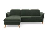 Ecksofa SIT & MORE "Romero L-Form", grün (jungle), B:245cm H:91cm T:178cm, 90% Polyester 10%Polyamid, Sofas, Ecksofa, wahlweise mit oder ohne Relax-Funktion, Bettfunktion, Bettkasten