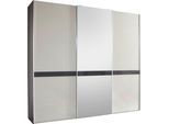 WIEMANN Schwebetürenschrank »Rialto«, hochwertige Glas- und Spiegelfront mit Querriegel