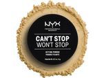 NYX Professional Makeup Gesichts Make-up Puder Can't Stop Won't Stop Setting Powder Nr. 06 Banana