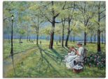 Artland Wandbild »Im Park«, Wiesen & Bäume, (1 St.), als Alubild, Outdoorbild, Leinwandbild in verschied. Grössen