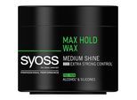 Syoss Haarpflege Styling Max Hold Haltegrad 5, mega starkWax