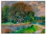 Artland Wandbild »Blühender Kastanienbaum«, Wiesen & Bäume, (1 St.), als Leinwandbild, Poster in verschied. Grössen