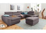 sit&more Wohnlandschaft »Riva U-Form«, wahlweise mit Bettfunktion