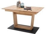 MCA furniture Esstisch »Cuba«, Esstisch Massivholz ausziehbar, Tischplatte mit Synchronauszug