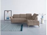 INOSIGN Ecksofa »Fresh L-Form«, Federkern, wahlweise Kopfteilverstellung und motorischer Vorziehsitz