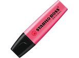 STABILO BOSS ORIGINAL Textmarker Pink Breit Keilspitze 2 - 5 mm Nachfüllbar