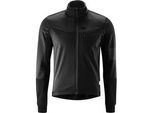 Fahrradjacke GONSO "Valaff", Herren, Gr. XXL, schwarz, 100% Polyester, Jacken, Herren Softshell-Jacke, Windjacke atmungsaktiv und wasserabweisend