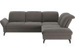 sit&more Ecksofa "Leandro L-Form" Wahlweise mit Bett-, Kopfteil - und Armlehnfunktion, sowie Stauraum