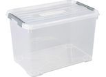 Curver Organizer »HANDY+«, (Set, 3 St.), Aufbewahrungsbox, stapelbar mit Deckel, schachtelbar ohne Deckel