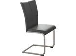 Home affaire Freischwinger »Alex«, (Set), 2 St., Kunstleder LOOK, Stuhl belastbar bis 120 Kg, Gestell im Chrom-Look
