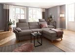 Home affaire Ecksofa "Westerland L-Form" Federkern-Polsterung, wahlweise mit Bettfunktion, Bettkasten