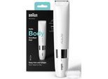 Braun Elektrokörperrasierer »Mini Body-& Bikini-Trimmer BS1000«, 1 St. Aufsätze, Mini-Grösse für unterwegs