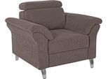 sit&more Sessel »Arngast«, inklusive Federkern und Kopfteilverstellung