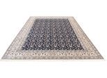 morgenland Orientteppich »Perser - Nain - Premium - 351 x 253 cm - dunkelblau«, rechteckig, Wohnzimmer, Handgeknüpft, Einzelstück mit Zertifikat