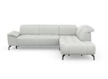 sit&more Ecksofa "Cool L-Form" wahlweise mit Kopfteilverstellung und Vorziehsitz motorisch