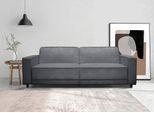 Dorel Home 3-Sitzer »Allie Schlafsofa 225 cm«, Bett-Funktion (108/190cm), trendiger Cord o. pflegeleichter Velours