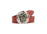 RETTUNGSRING by showroom 019° Ledergürtel, mit austauschbarer Schliesse »Rose«
