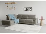 sit&more Ecksofa »Sinatra L-Form«, mit Ottomane, optional mit Kopfteilverstellung und Armteilfunktion