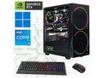 GAMEMAX Gaming-PC Computer DDR5-RAM, PCIe SSD Gen4, Windows 11 Gr. Microsoft Windows 11 Home (64 Bit), 32 GB RAM 2000 GB SSD, schwarz (black hole 7258) Gaming PCs