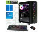 GAMEMAX Gaming-PC Computer DDR5-RAM, PCIe SSD Gen4, Windows 11 Gr. Microsoft Windows 11 Home (64 Bit), 32 GB RAM 2000 GB SSD, schwarz (diamond bk 7228) Gaming PCs