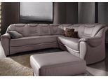 Ecksofa SIT & MORE "Benson L-Form", grau (elefant), B:265cm H:94cm T:215cm, NaturLeder;Luxus-Microfaser;Luxus-Kunstleder;Primabelle-Microfaser, Sofas, Ecksofa, wahlweise mit Bettfunktion