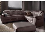 Ecksofa SIT & MORE "Benson L-Form", braun (mokka), B:265cm H:94cm T:215cm, NaturLeder;Luxus-Microfaser;Luxus-Kunstleder;Primabelle-Microfaser, Sofas, Ecksofa, wahlweise mit Bettfunktion