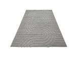 Esprit Teppich »Miles, In -und Outdoor geeignet«, rechteckig, Hoch-Tief-Effekt, grafisches Design, uni, modern, Außenbereich ESPRIT grau B/L: 200 cm x 290 cm