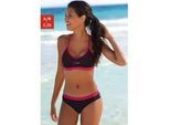 Venice Beach Bustier-Bikini, mit abgetönten Details Venice Beach schwarz-pink 36