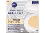 NIVEA Gesichtspflege Make-up Hyaluron Cellular Expert Finish 3in1 Pflege Cushion 01 Hell