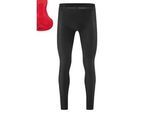Fahrradhose GONSO "Sitivo Tight M", Herren, Gr. M, Normalgrößen, rot, 57% Polyamid; 28% Polyester; 15% Elastan, Hosen, Herren Radhose mit innovativem Sitzpolster, Radlerhose, Tight Fit