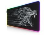 Titanwolf RGB Gaming Mauspad XL 900 x 400 mm Mousepad - verbessert Präzision & Geschwindigkeit