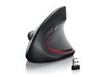 CSL kabellose vertikale Maus im ergonomischen Design - Vorbeugung gegen Mausarm / Tennisarm (RSI)