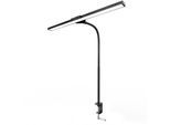 CSL Klemmleuchte, LED Monitorlampe, Bildschirmlampe mit Dimmfunktion, Monitor Leuchte / Lampe, Screenbar dimmbar, 3 Lichtfarben, schwenkbar