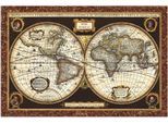 Artland Wandbild »Weltkarte«, Landkarten, (1 St.), als Alubild, Outdoorbild, Leinwandbild, Poster, Wandaufkleber
