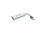 RaidSonic ICY BOX IB-AC6104 USB-Hubs - USB 3.2 - 4 - silber