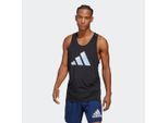 Run Icons 3 Bar Logo Singlet