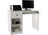 INOSIGN Schreibtisch »PODUM, Computertisch,«, Tastaturauszug, grosse Schublade, Breite 106 cm